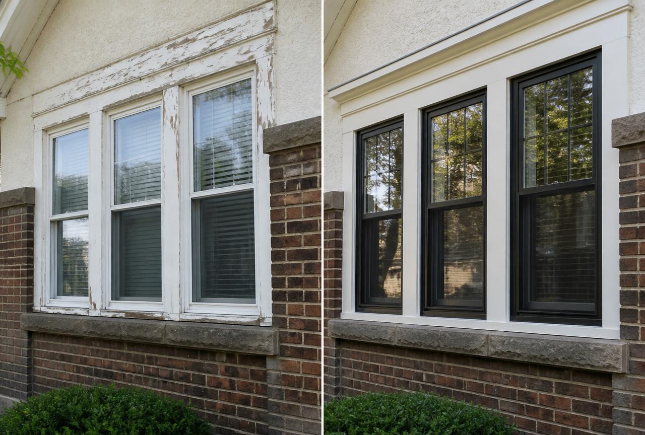 Window Replacement before and after in Colorado