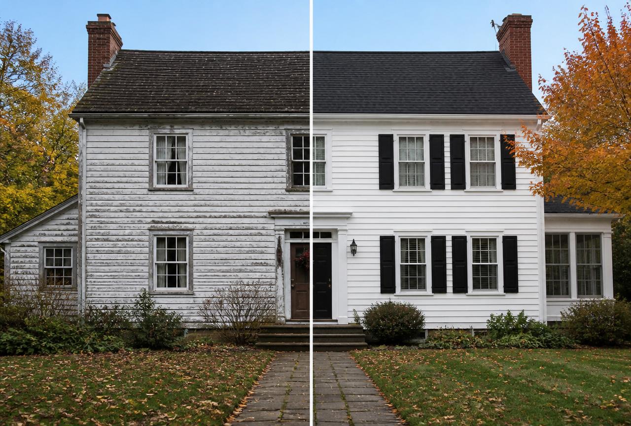 Siding upgrade project in Boston, MA