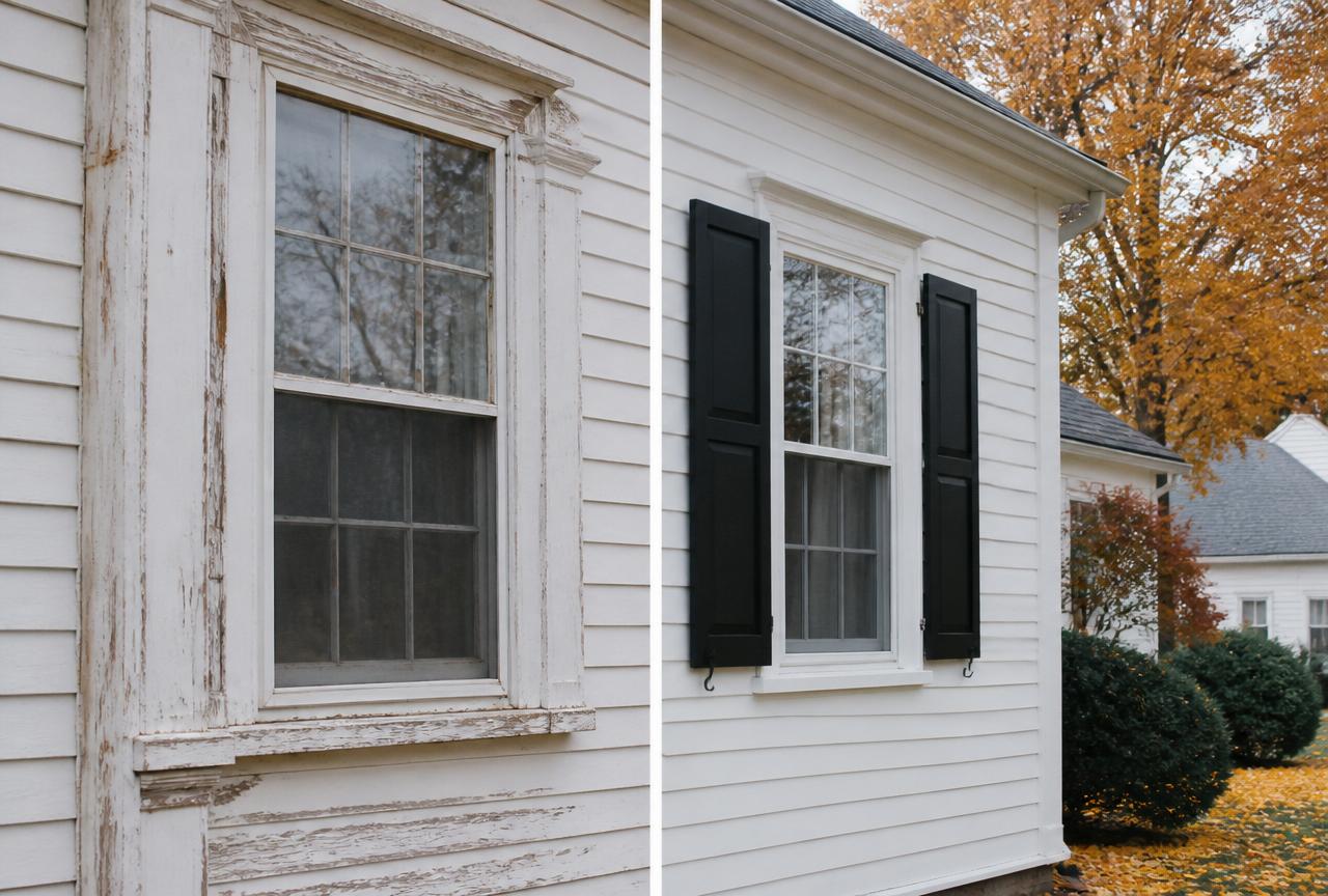 Window Replacement before and after in Massachusetts