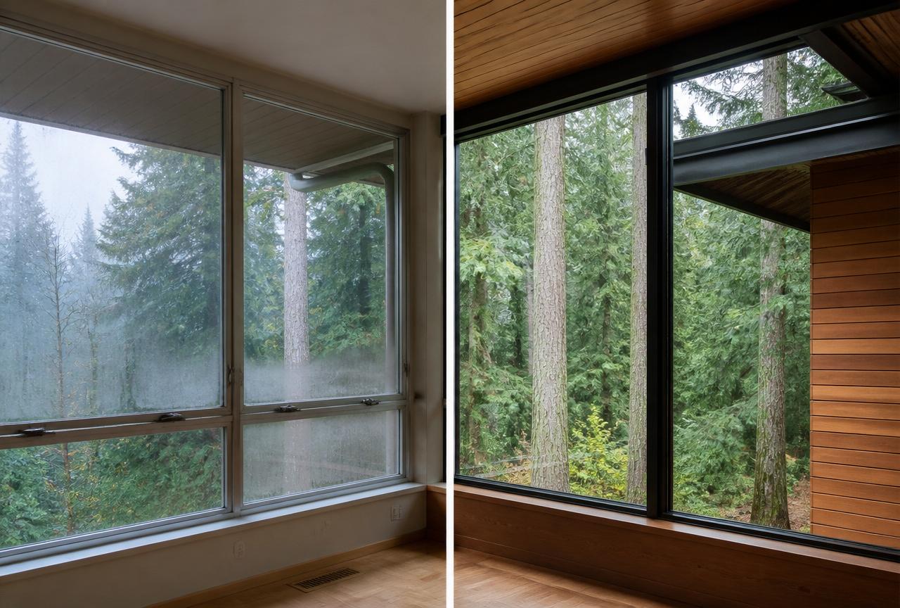 Full window replacement project in Portland, OR