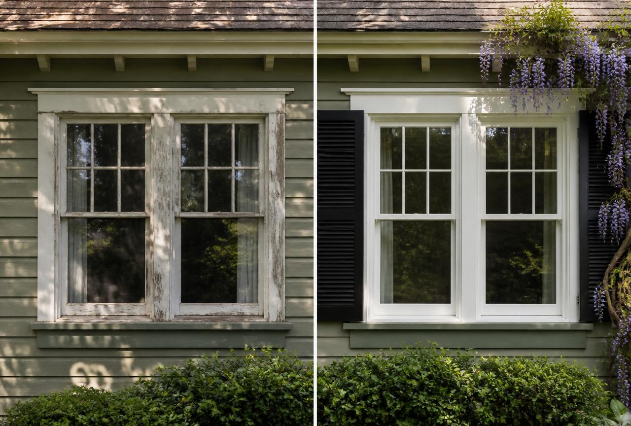 Window Replacement before and after in Georgia
